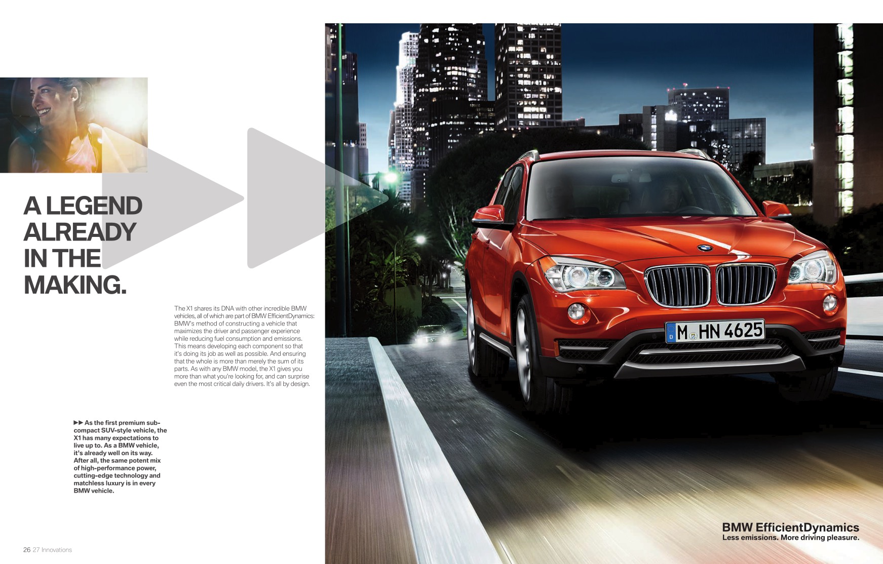 2014 BMW X1 Brochure Page 13